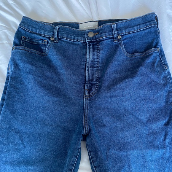 Everlane Blue Jeans - Size 33 Straight cut - Picture 3 of 4